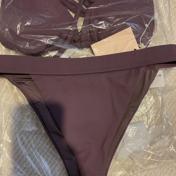 Kittenish | Swim | Kittenish Laguna Plum Bikini Bottoms | Poshmark